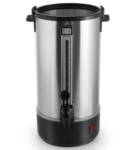 Cafetière en acier inoxydable 10L avec indicateur de <span class=keywords><strong>niveau</strong></span> d'eau, Urne à eau chaude Shabbat 10L - Product Image 1