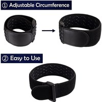 Sangles élastiques à boucles auto-agrippantes en polyester/nylon tissé jacquard multi-usages, robustes, avec bandes antidérapantes