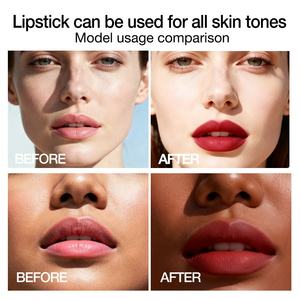 LOZEE, proveedor mayorista <span class=keywords><strong>de</strong></span> pintalabios <span class=keywords><strong>mate</strong></span> <span class=keywords><strong>de</strong></span> etiqueta privada, textura <span class=keywords><strong>de</strong></span> terciopelo, alta calidad, no pegajoso, a granel, en stock - Product Image 6