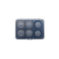 Accessoires de jeu ergonomiques, joysticks en plastique durables pour manette PS5, 8 en 1, poignées de joystick analogiques texturées interchangeables