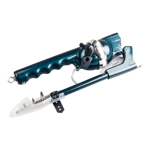 Canne à pêche pliable de 2 mètres, moulinet télescopique intégré, utilisation en eau salée - Product Image 1