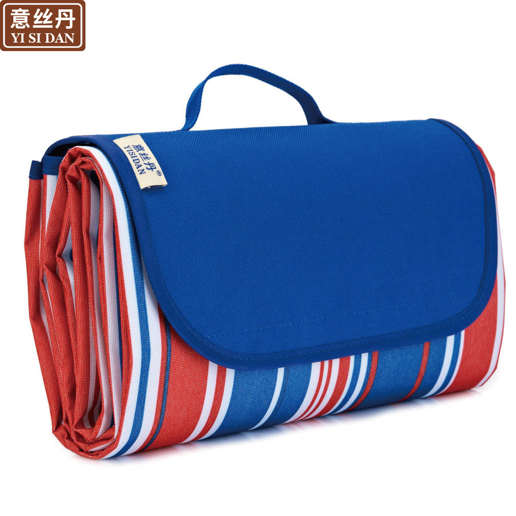 Barres rouges et bleues