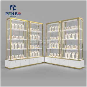 Vitrina de Exhibición de Alta Gama en Cristal para Joyería, Perfumes Árabes, <span class=keywords><strong>Boutique</strong></span>, Perfumería, Cosméticos y Centros Comerciales - Product Image 1