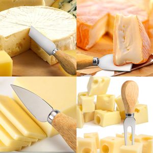 4 <strong>Cheese</strong> <strong>Knives</strong> <strong>Set</strong> <strong>Cheese</strong> <strong>Knife</strong> <strong>Cheese</strong> Fork <strong>Cheese</strong> Slicer,Butter <strong>Knife</strong> Mini Premium Stainless Steel <strong>Cheese</strong> <strong>Knife</strong> <strong>Set</strong> - Product Image 4