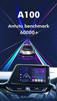 Lecteur multimédia de voiture Android 10 City 2020, autoradio stéréo intégré au tableau de bord, GPS intégré, écran CarPlay, vidéo, FM, AM, WiFi, amplificateur