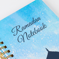 Cahier de Ramadan à impression personnalisée Journal du Ramadan cadeau du Ramadan pour islamique