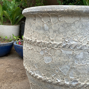 Maceta de arcilla con logotipo personalizado de alta calidad para decoración de jardín, nuevo diseño minimalista, flor/maceta, Material cerámico esmaltado, servicio OEM - Product Image 3