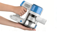 Aspirateur sans fil cyclonique léger et portable pour la maison et l'hôtel, avec filtre HEPA lavable et batterie lithium-ion
