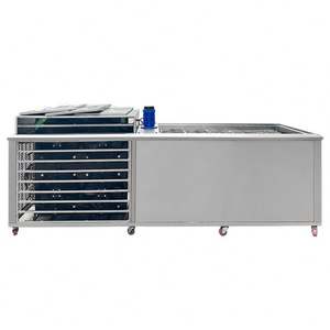 Máquina de Hielo Comercial Grande Automática con Enfriamiento, Máquina de Hielo en Bloques de 30 Cavidades, Máquina de Hielo Congelado - Product Image 5