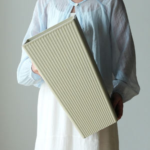 Deep High <strong>Plastic</strong> <strong>Garden</strong> Planters for Outdoor/Indoor Plants <strong>Tall</strong> Square Large Plant Pots Stackable Nordic <strong>Plastic</strong> Flower Pots - Product Image 6