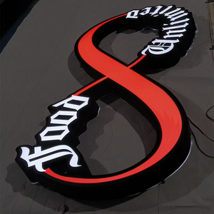 Led illumin dấu hiệu LED hiển thị nhân vật phát sáng nhân vật Mini 3D Acryl thư ký tùy chỉnh dấu hiệu Neon - Product Image 5