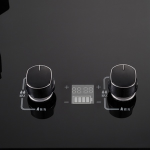 AI Smart Timer China Kitchen Double 2 burner <strong>Gas</strong> Stove Built-in Flip <strong>Gas</strong> Stove 2 Burners Battery <strong>Ignition</strong> with Ceramic Surface - Product Image 6