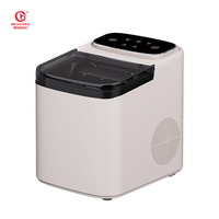 Machine à glaçons électrique, glaçons en forme de balle, boîtier en plastique, capacité de 12 kg/24h, portable, commande tactile, pour l'extérieur