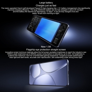 Vente chaude 6.67 pouces <span class=keywords><strong>Redmi</strong></span> K70 Ultra, 16 Go + 1 To, HyperOS Dimensity 9300 + Octa Core 4nm jusqu'à 3.4GHz, NFC, 5G - Product Image 5