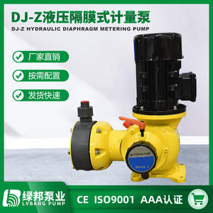 DJ-Z Hydraulic Diaphragm Metering Pump Acid Alkali Resistant Corrosion Resistant Mechanical Diaphragm <b>Water</b> <b>Treatment</b> <b>Machinery</b> - Product Image 5