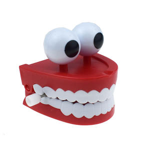 Juguete grande de novedad de Halloween, reloj de dientes blancos con ojos grandes, juguete de cuerda de plástico con atractivo transfronterizo - Product Image 3