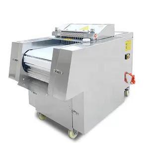 Machine à hacher multifonction électrique commerciale entièrement automatique pour côtelettes de poulet congelées