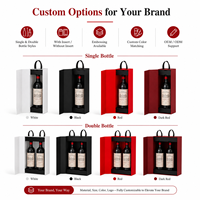 Boîte cadeau pliable de luxe avec poignée en corde, emballage en carton personnalisé avec logo pour vin, spiritueux, parfums, cosmétiques et cadeaux d'entreprise