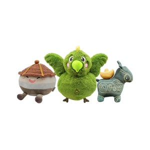 Jouets en peluche personnalisés pour enfants de 4 à 6 ans, poupées en peluche courte avec design culturel, décoration pour la maison - Product Image 1