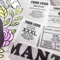 Transferts DTF imprimés en détail, étiquettes rectangulaires pour vêtements, presse à chaud, lavables, logo en relief, sans coutures requises