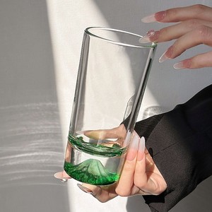 Tazza di vetro di montagna verde stile Ins <span class=keywords><strong>Fuji</strong></span> tazza di vetro di alto livello per uso domestico - Product Image 6