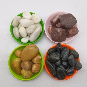 Tự nhiên trắng sông sỏi số lượng lớn Nhà cung cấp cho thiết kế sân vườn vật liệu xây dựng - Product Image 2