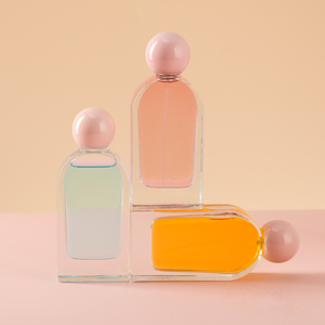 Sang trọng và tráng lệ cổ điển rỗng 3oz 100ml thủy tinh trong suốt chai nước hoa với bóng hình nắp chai nước hoa - Product Image 4