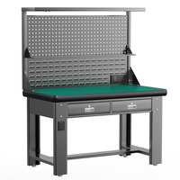 Table d'atelier d'assemblage et de réparation antistatique robuste personnalisable pour usine OEM, capacité de charge 300 kg