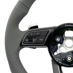 <span class=keywords><strong>Volant</strong></span> universel en cuir <span class=keywords><strong>S</strong></span> <span class=keywords><strong>Line</strong></span> pour <span class=keywords><strong>Audi</strong></span> A6 C7 A3 <span class=keywords><strong>A4</strong></span> B8 A5 8V 8P A7 S3 S5 B9 R8 B9 RS3 Q5 RS RS5 - Product Image 3