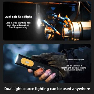 Mini Linterna LED Recargable USB Tipo-C COB, Impermeable, con Clip Magnético, Luz <span class=keywords><strong>de</strong></span> Emergencia para Camping y Actividades al Aire Libre - Product Image 3