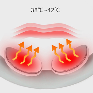 Healthpal-Mini masajeador de cuello Cervical inteligente, eléctrico, portátil, con 6 ruedas, doble punto de presión, Ems, con calor - Product Image 5