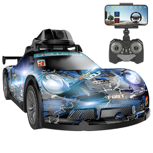 2.4G e APP RC FPV auto da corsa 4CH PVC Drift <span class=keywords><strong>Video</strong></span> in tempo reale per scattare foto con luci LH-C076 - Product Image 4