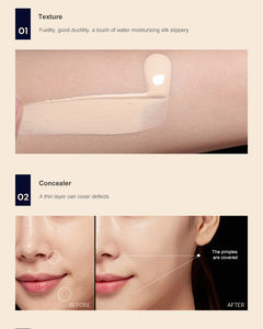 Phoera — fond <span class=keywords><strong>de</strong></span> teint 2 en 1, correcteur et fond <span class=keywords><strong>de</strong></span> teint, imperméable, hydratant, pour le visage, 2020 - Product Image 5