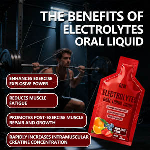 Bustina di Elettroliti di Grado Medico Liquido Orale - Idratante Post-<span class=keywords><strong>Allenamento</strong></span> e per Diarrea OEM/ODM - Product Image 2