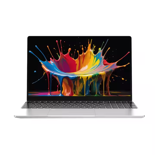 New Students & Education Intel I7 Quad Core IPS 15.6" Metal Laptop with UK Plug English Keyboard Windows 11 Pro for Learning