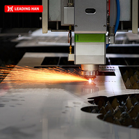 Mesin Pemotong Pipa Laser Fiber Leadhan Laser Double Chuck Digital Otomatis Cypcut untuk Industri Manufaktur Furnitur