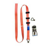 Tendeur de sangle de fixation pour voiture Shanghai LiNiu en polyester avec crochet fixe pour le maintien des pneus et du fret en gros