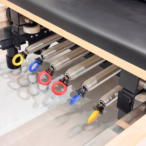 Reformer de <span class=keywords><strong>Pilates</strong></span> pliable en bois d'érable - Équipement de santé écologique pour <span class=keywords><strong>studio</strong></span> de <span class=keywords><strong>yoga</strong></span> et salle de sport - Product Image 2
