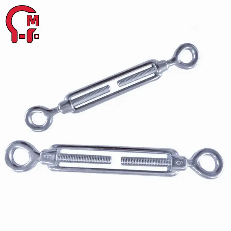 HLM high quality galvanized drop forged malleable iron turnbuckle