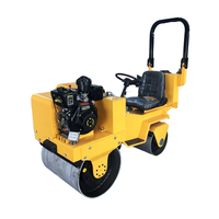 Rouleau compresseur vibratoire Ammann 4 tonnes à haute efficacité, durable et fiable pour une finition de chaussée lisse