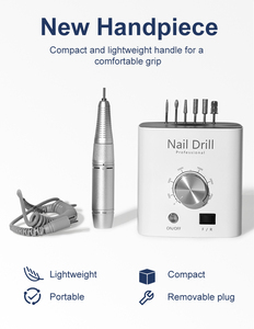 2025er Neuheit: Elektrische Nagelfräsmaschine für Acrylnägel – Tragbares Maniküre- und Pediküregerät - Product Image 2