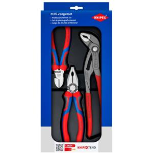 KNIPEX 00 20 09 V01 Surtido Bestseller 1 x 03 02 180, 1 x 70 02 160, 1 x 87 01 250 - Product Image 1