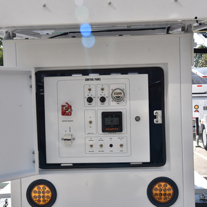 Tour d'éclairage solaire LED blanc UNIV en promotion pour surveillance mobile sur remorque UST-900 ECO - Product Image 3