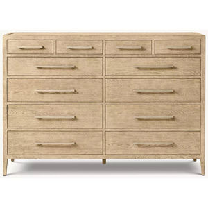Solid Wood 12-drawer <b>Dressing</b> <b>Table</b> - Product Image 6