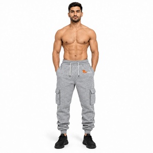 <b>Mens</b> Loose Fit Jogger <b>Pants</b> <b>Lounge</b> Wear Soft Brushed Fleece Relaxed Casual Sweatpants Elastic Waist Long <b>Pants</b> - Product Image 1
