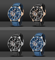 PAGANI DESIGN 1674 Montre mécanique haut de gamme pour homme, étanche 200M, montre de plongée et de pilote, mouvement NH39, Reloj Hombre