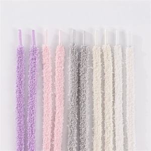 Lacets Moelleux Tendance Personnalisés en Peluche – Accessoires de Chaussures en Corde Premium 9mm pour Baskets en Toile Homme et Femme - Product Image 1