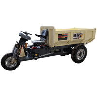 Motor Arus Bolak-Balik LK290 72V5500W Kapasitas Bak 2.5CBM Pengosongan Belakang Cepat Mini Dumper Listrik 2500kg Baru Peru High