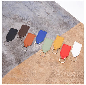 Porte-clés en cuir artificiel écologique Options de couleurs multiples Accessoires d'affaires - Product Image 6