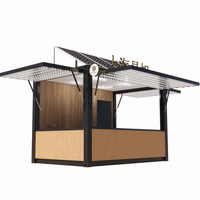 Mini-maison conteneur pop-up de 10FT 20FT en panneaux sandwich pour café-bar, restaurant rapide, épicerie, kiosque, stand